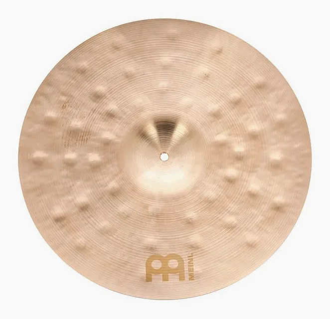 Meinl 18" Byzance Dual Crash, vue de dessus, photo 2