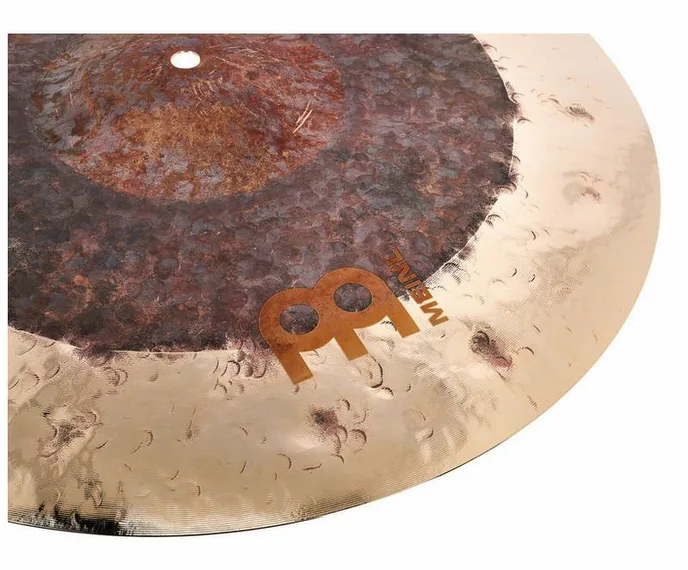 Meinl 18" Byzance Dual Crash, vue de profil, photo 3