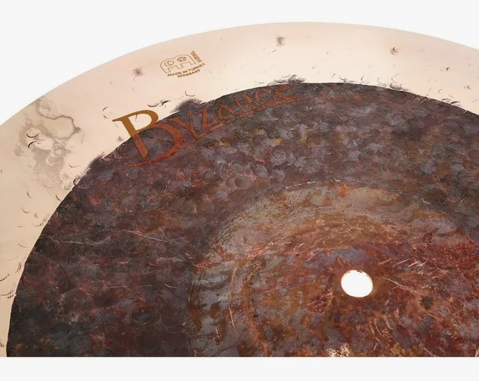 Meinl 18" Byzance Dual Crash, sur fond neutre, photo 4