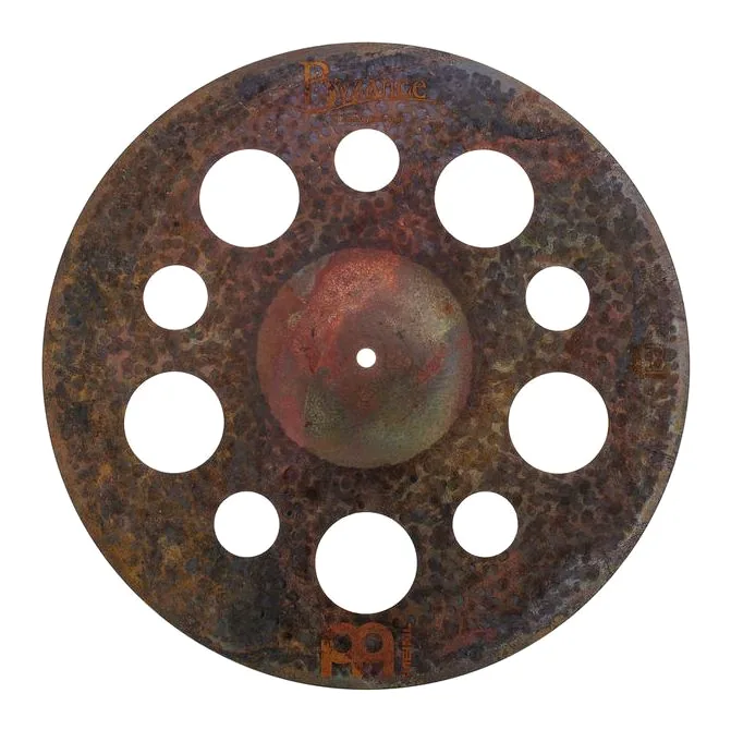 Meinl 18" Byzance Extra Dry Trash Cr, vue de trois quarts, photo 2