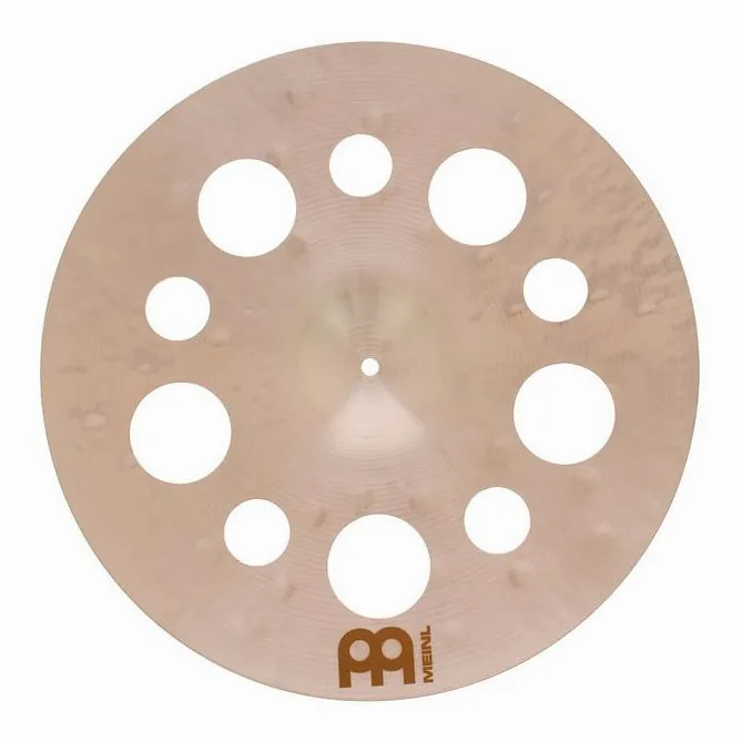 Meinl 18" Byzance Extra Dry Trash Cr, vue de trois quarts, photo 3