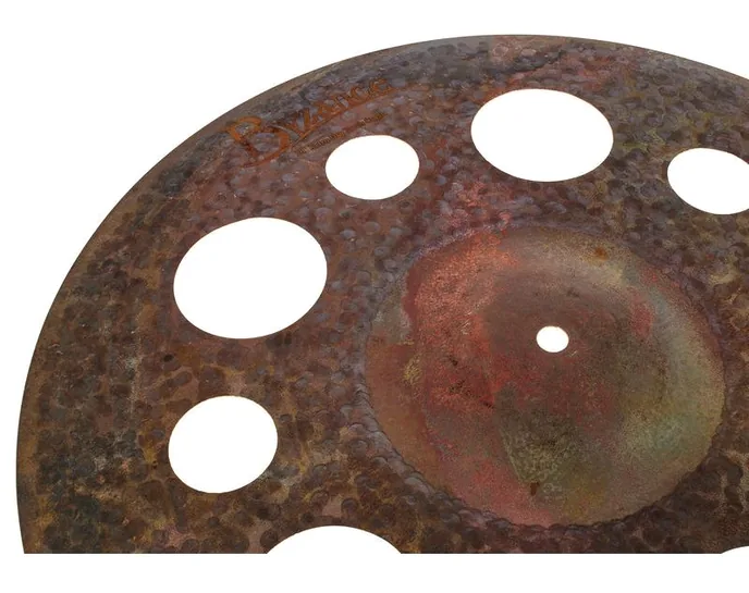 Meinl 18" Byzance Extra Dry Trash Cr, vue de près, photo 4