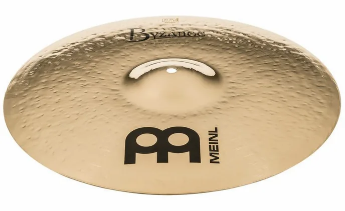Meinl 18"Byzance Heavy H. Crash, de face sur fond neutre