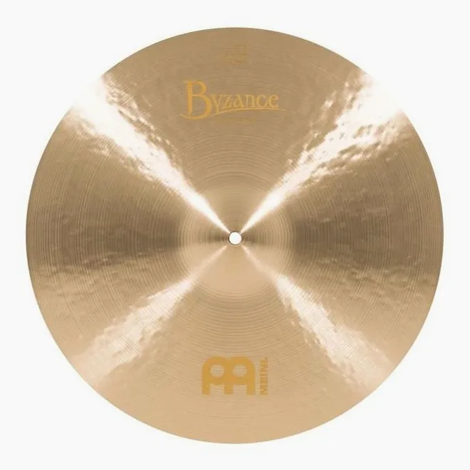 Meinl 18" Byzance Jazz Thin Crash, vue de trois quarts, photo 2