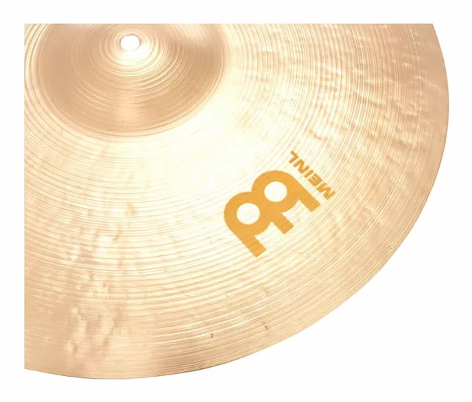 Meinl 18" Byzance Sand Medium Crash, vue de près, photo 4