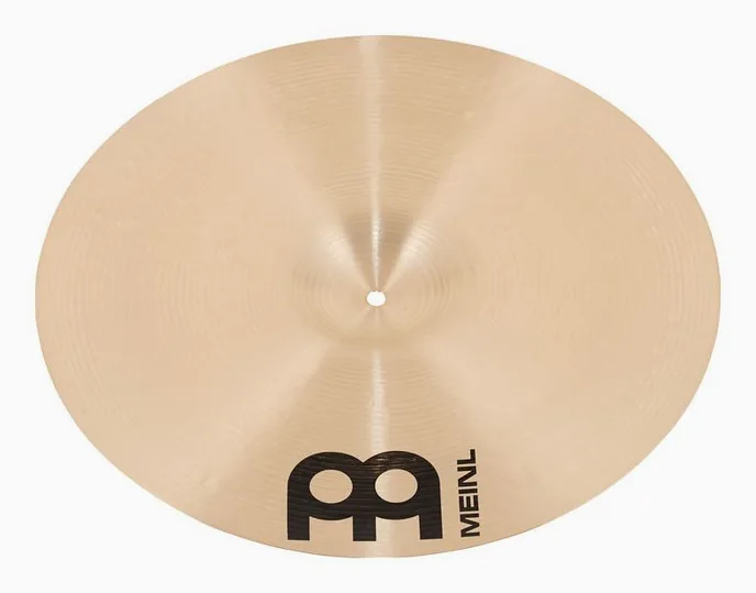 Meinl 18" Byzance Thin Crash, vue de profil, photo 2
