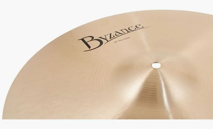 Meinl 18" Byzance Thin Crash, vue de face, photo 4