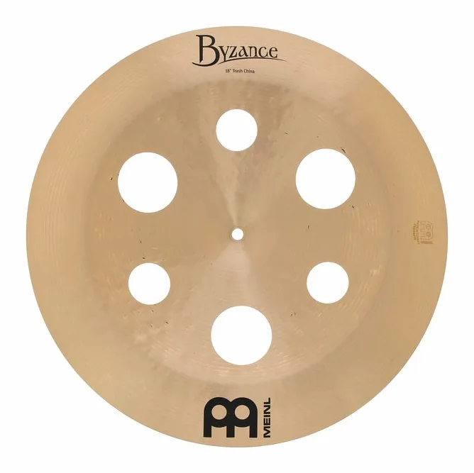 Meinl 18" Byzance Trash China Trad., sur fond neutre, photo 2
