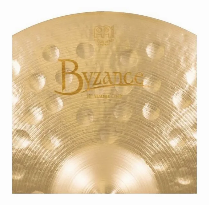 Meinl 18" Byzance Vintage Crash, vue de trois quarts, photo 4