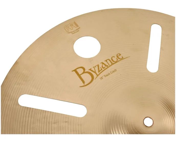 Meinl 18" Byzance Vintage Trash Cras, vue de profil, photo 3