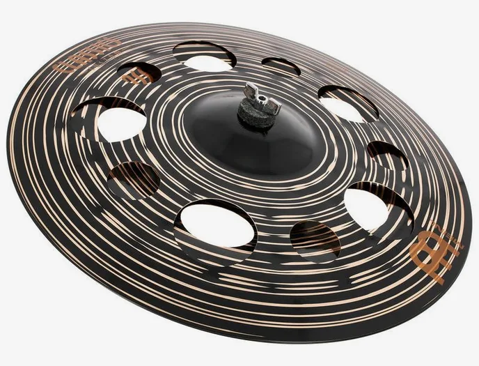 Meinl 18" Class. Cust. Dark Tr. St., de face sur fond neutre