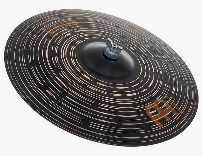 Meinl 18" Classics Custom Dark Crash, vue de près, de face