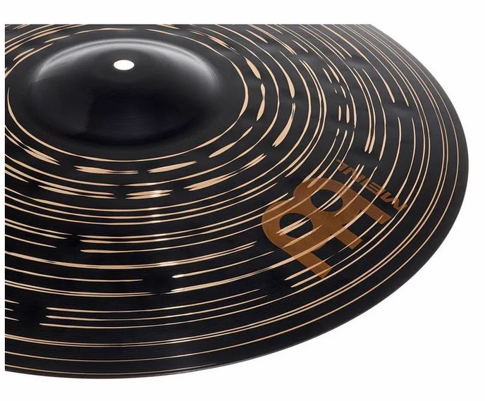 Meinl 18" Classics Custom Dark Crash, sur fond neutre, photo 4