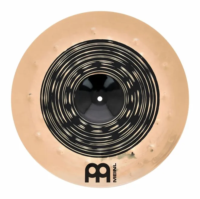 Meinl 18" Classics Custom Dual Crash, vue de profil, photo 3
