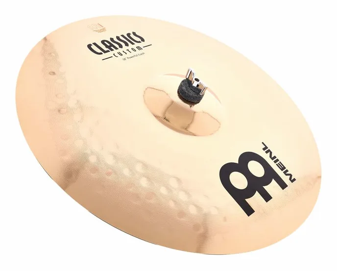 Meinl 18" Classics Custom Pow. Crash, vue de près, de face