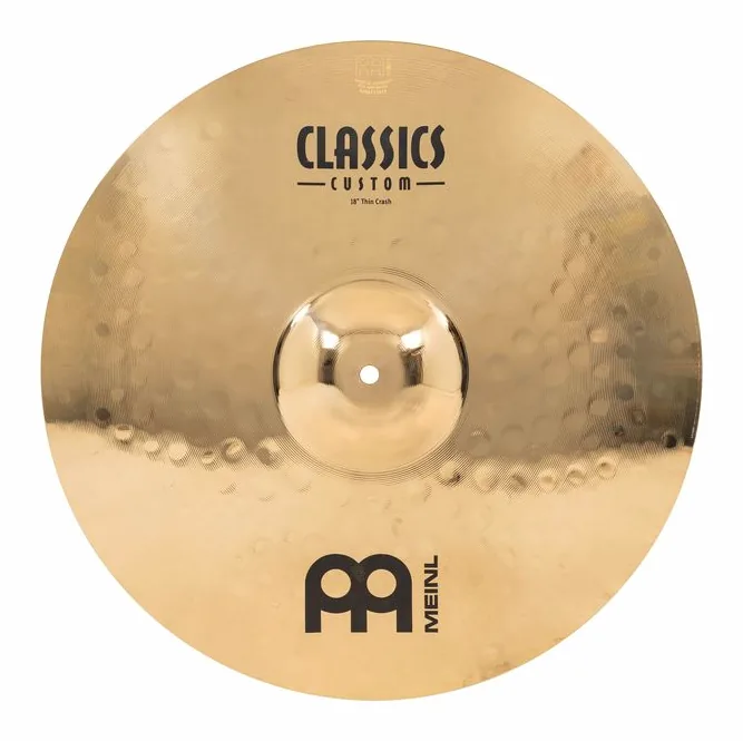 Meinl 18" Classics Custom Thin Crash, sur fond neutre, photo 2