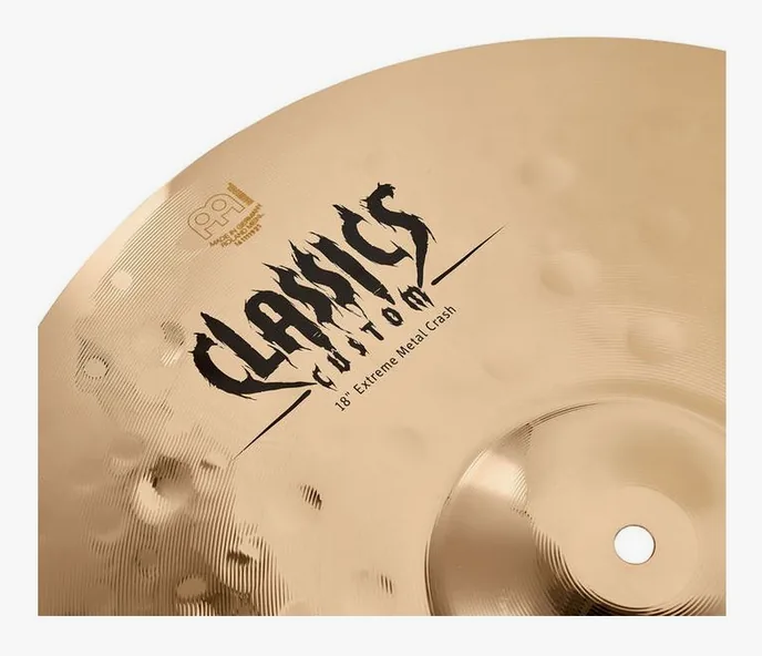 Meinl 18" Classics Extreme Crash, vue de dessus, photo 3