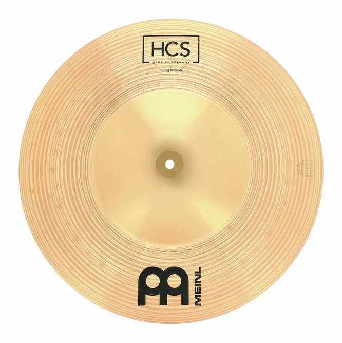 Meinl 18" HCS Big Bell Ride, vue de profil, photo 2