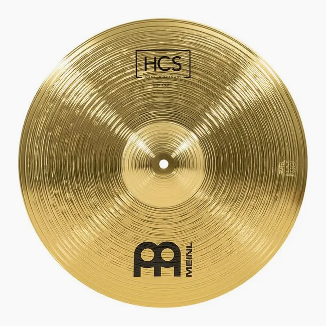 Meinl 18" HCS Crash, vue de profil, photo 2