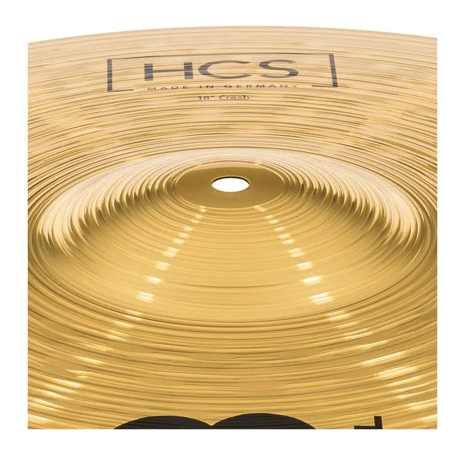 Meinl 18" HCS Crash, vue de profil, photo 4