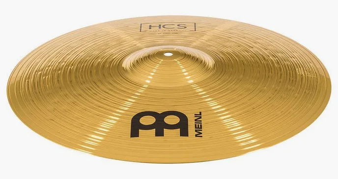 Meinl 18" HCS Crash / Ride, de face sur fond neutre