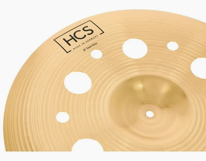 Meinl 18" HCS Trash China, vue de près, photo 3