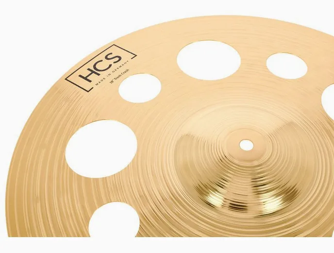 Meinl 18" HCS Trash Crash, vue de près, photo 3