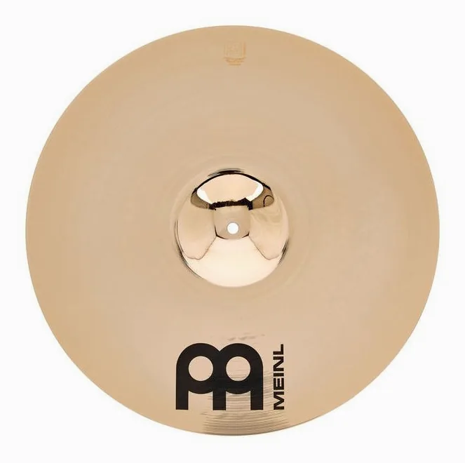 Meinl 18" Pure Alloy Cust. M-H Crash, vue de dessus, photo 3