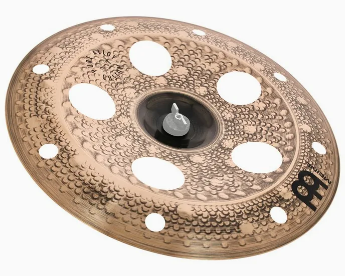 Meinl 18" Pure Alloy Cust. Trash Ch., sur fond neutre
