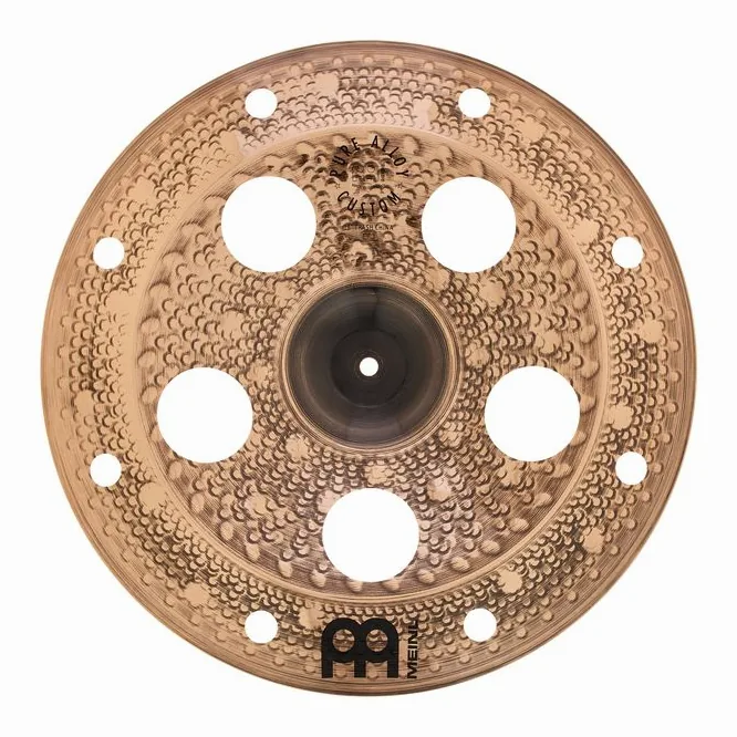 Meinl 18" Pure Alloy Cust. Trash Ch., vue de face, photo 2