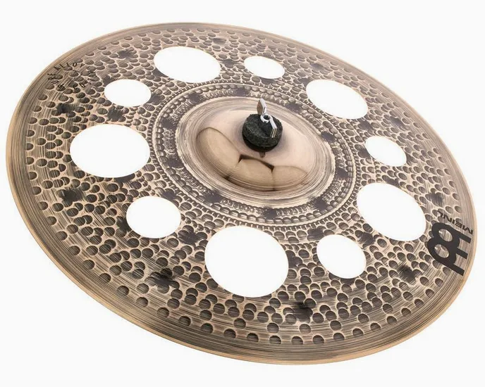 Meinl 18" Pure Alloy Custom Trash, vue de près, de face