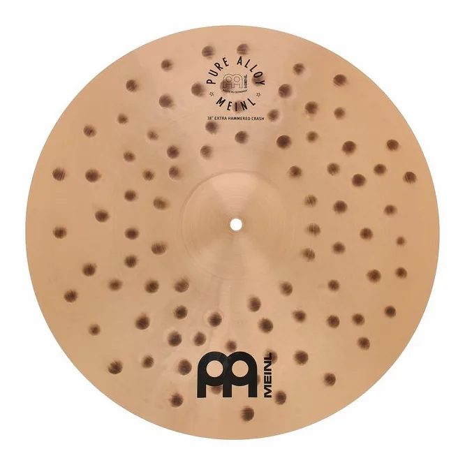Meinl 18" Pure Alloy E.Hammered Cr., vue de trois quarts, photo 2