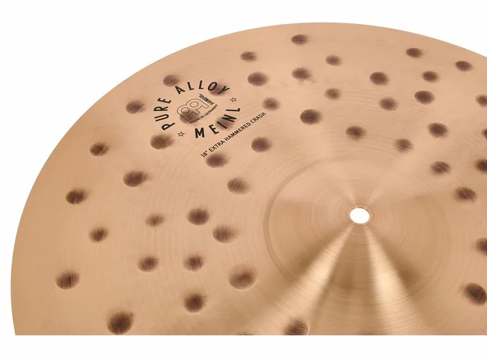 Meinl 18" Pure Alloy E.Hammered Cr., vue de trois quarts, photo 4