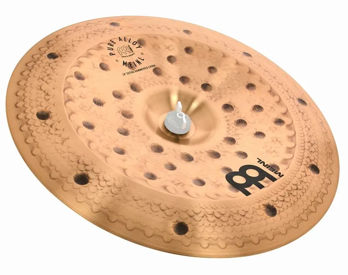 Meinl 18" Pure Alloy Extra Ham.China, sur fond neutre