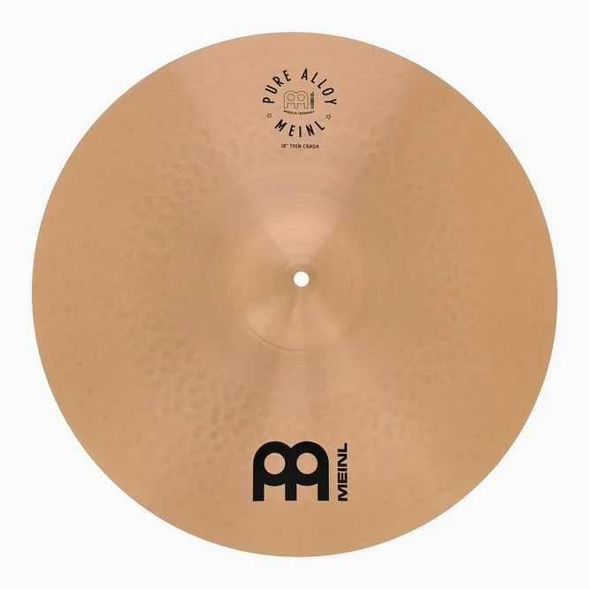 Meinl 18" Pure Alloy Thin Crash, vue de près, photo 2