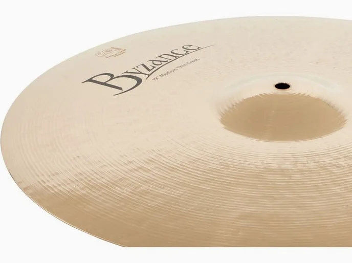 Meinl 19" Byzance Med. Thin Crash B., vue de profil, photo 4