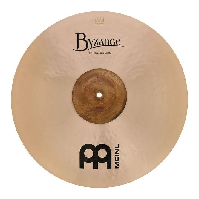 Meinl 19" Byzance Polyphonic Crash, vue de face, photo 2