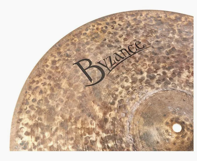 Meinl 20" Byzance Dark B. Apple Ride, vue de face, photo 3