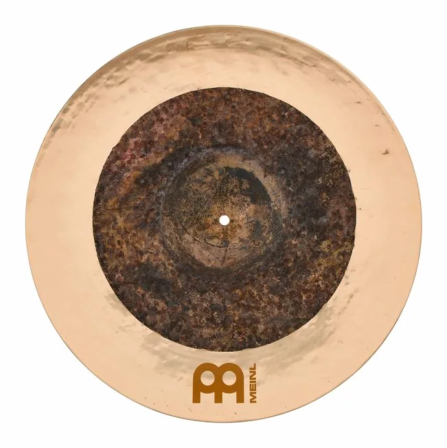 Meinl 20" Byzance Dual Crash/Ride, vue de profil, photo 3