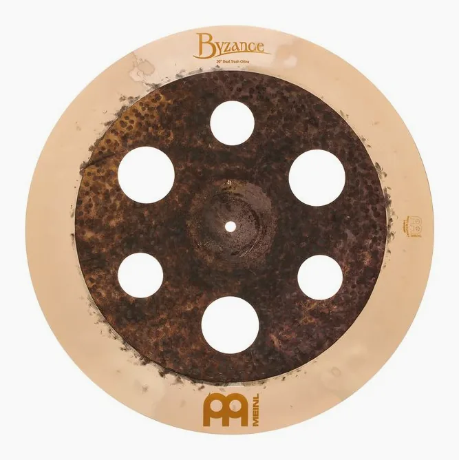Meinl 20" Byzance Dual Trash China, vue de profil, photo 2