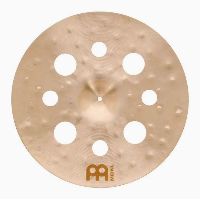 Meinl 20" Byzance Dual Trash Crash, vue de trois quarts, photo 2