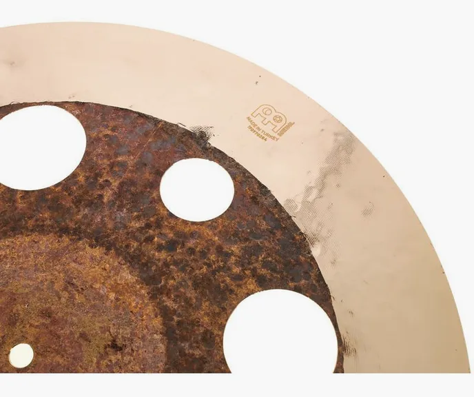 Meinl 20" Byzance Dual Trash Crash, sur fond neutre, photo 4