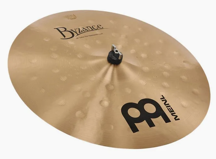 Meinl 20" Byzance Extra Thin Crash, de face sur fond neutre