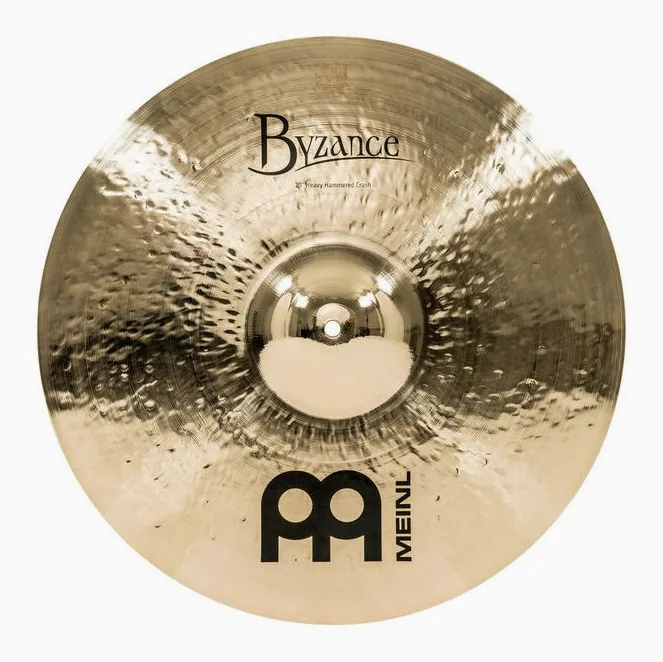 Meinl 20" Byzance Heavy H. Crash, vue de profil, photo 2