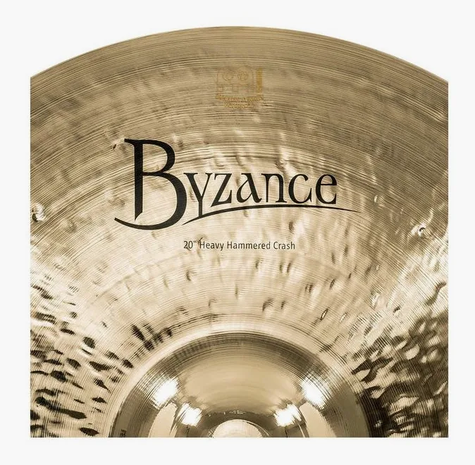 Meinl 20" Byzance Heavy H. Crash, vue de trois quarts, photo 4