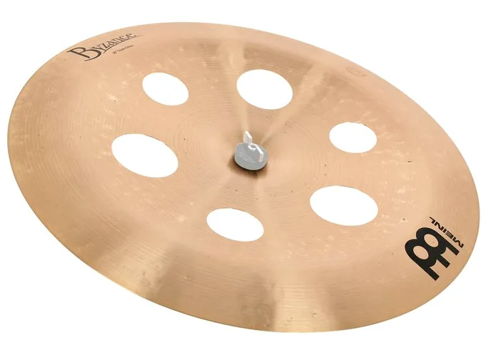 Meinl 20" Byzance Trash China Trad., de face sur fond neutre