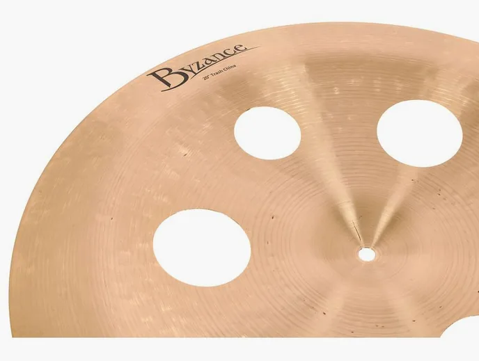 Meinl 20" Byzance Trash China Trad., vue de près, photo 4
