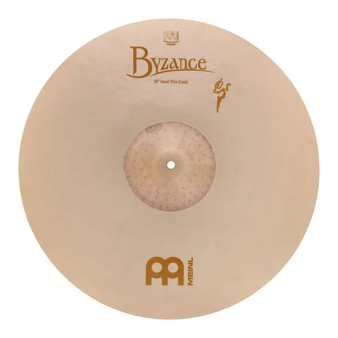 Meinl 20" Byzance Vint. Sand Thin C., vue de trois quarts, photo 2