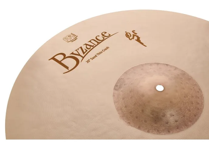 Meinl 20" Byzance Vint. Sand Thin C., vue de profil, photo 4