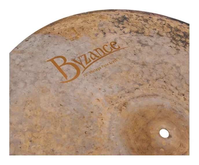 Meinl 20" Byzance Vintage Pure Crash, vue de trois quarts, photo 3